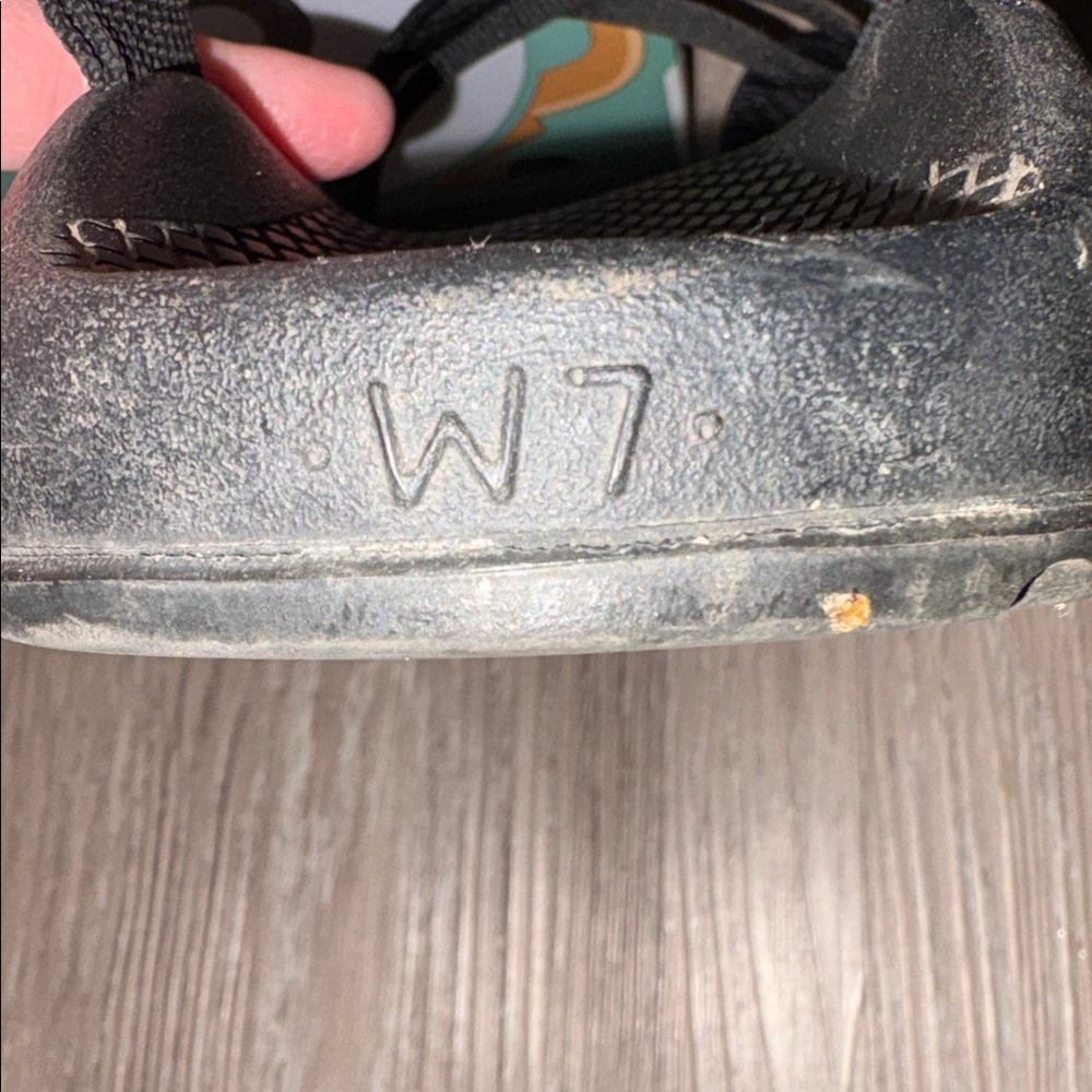 Chaco Black Double Strap Toe Loop Sandals - image 6